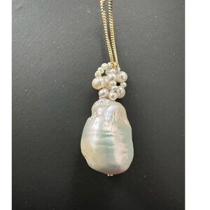 Completed works Pearl Drop Pendant Necklace